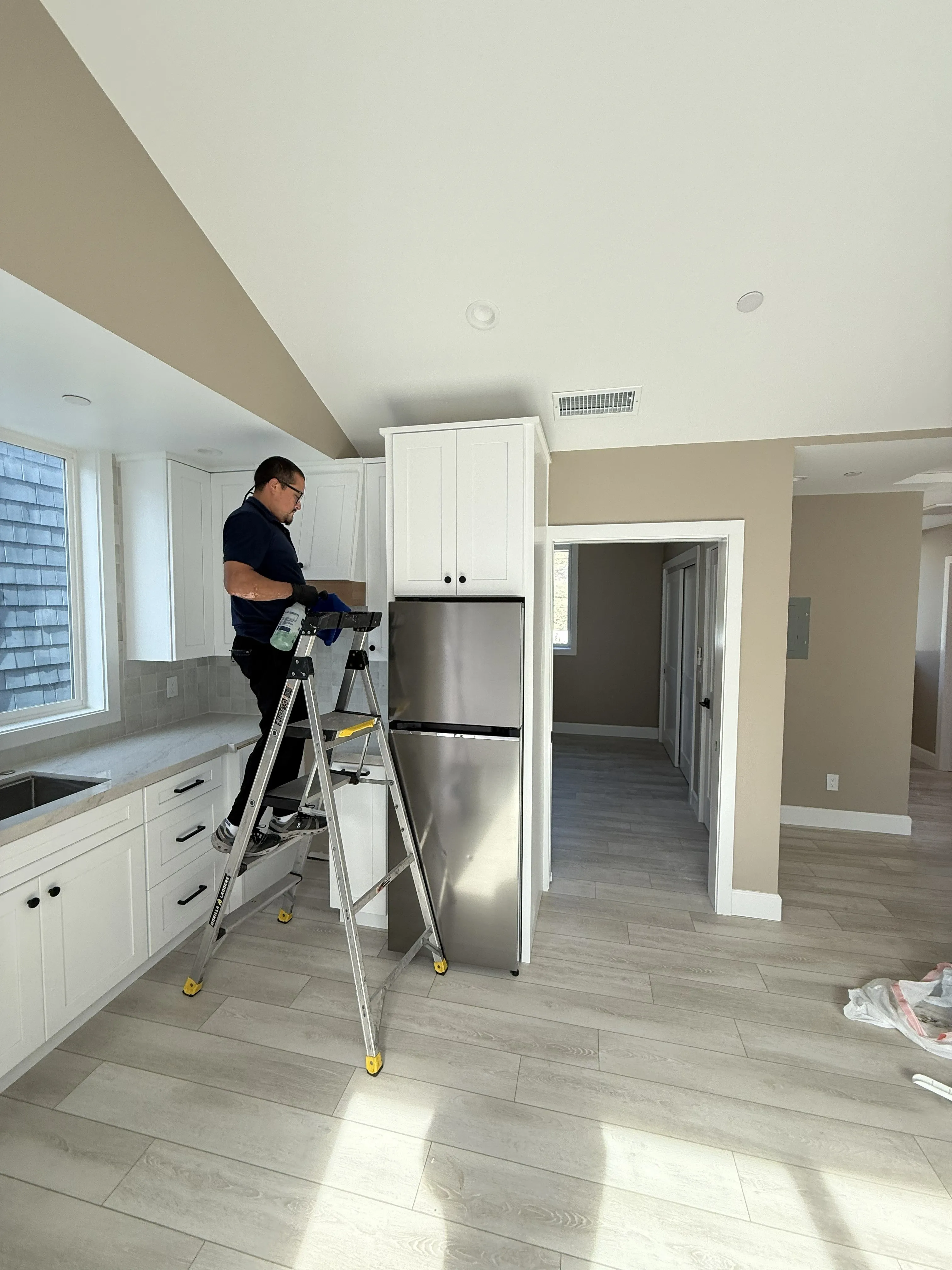 Commercial and residential post-construction cleanup in Orange County